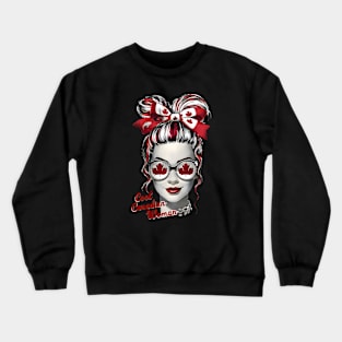 canadian woman Crewneck Sweatshirt